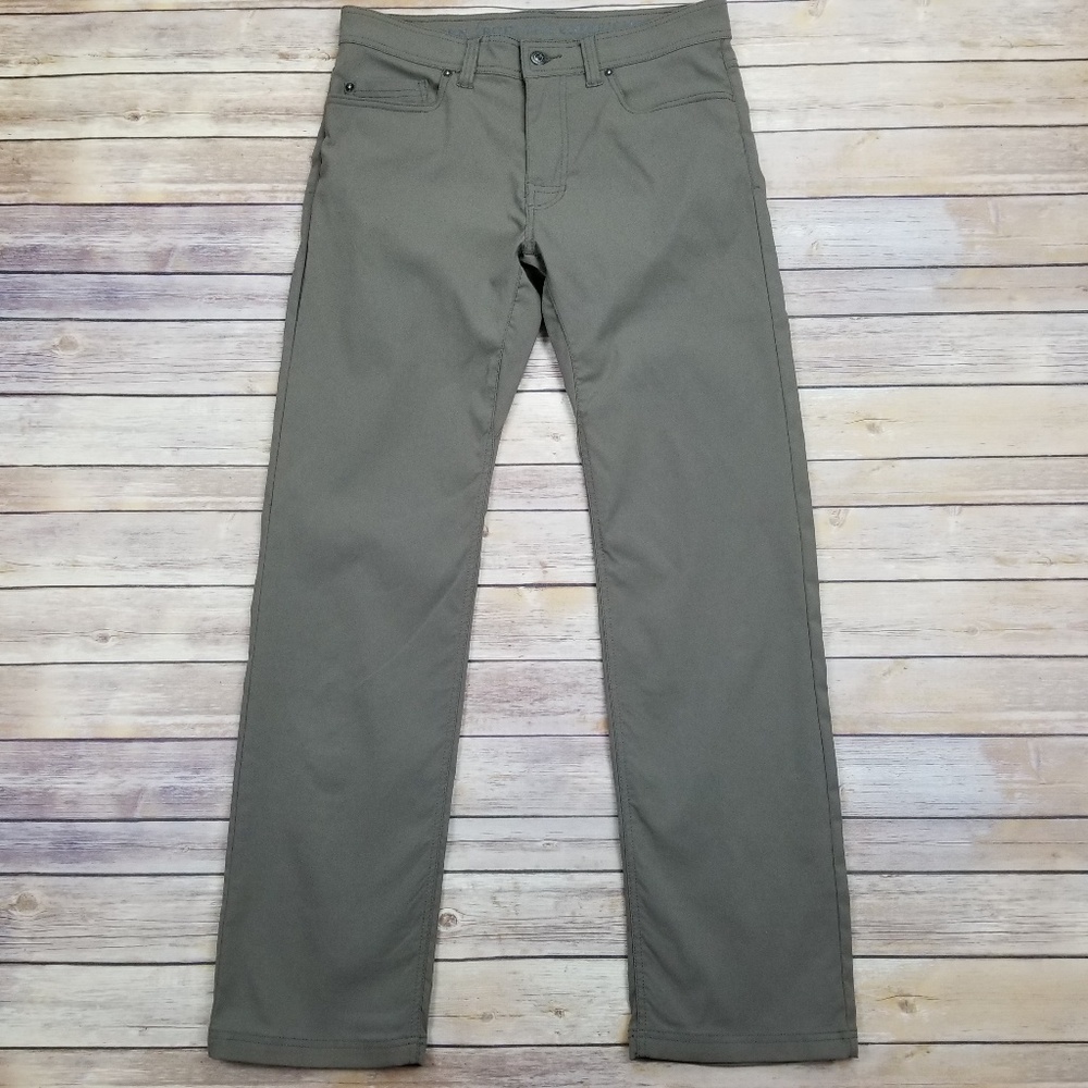 Prana Men's 33x32 Brion Slim Fit Pants Stretch